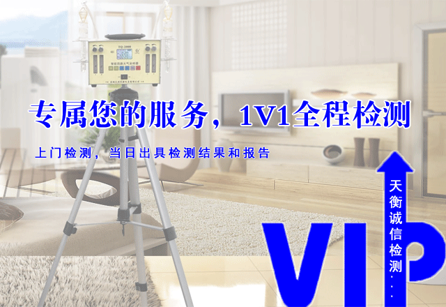 甲醛检测（VIP 1V1 服务）